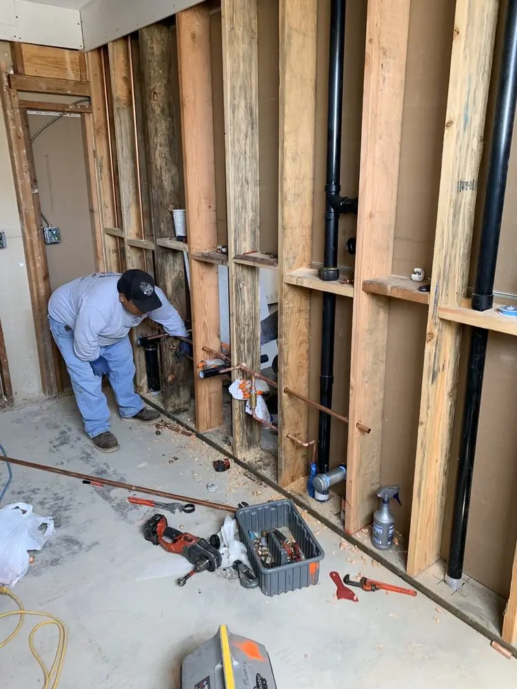 Commercial rough-in plumbing for Water Heater Replacement in Incline Village